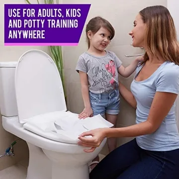 Flushable Disposable Toilet Seat Covers for All Ages