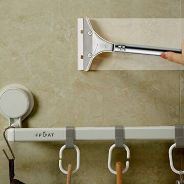 Mudder 4 Inch Razor Blade Scraper Tool Tile Paint Floor Wall Paper Removal Smoothing Scraper with 10 Pieces Replacement Blade for Removing Wallpaper, Sticker Glue Floor Adhesive 2 Pieces(Black)