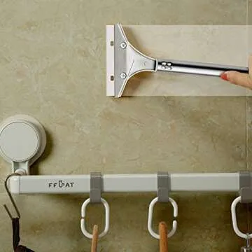 Mudder 4 Inch Razor Blade Scraper Tool Tile Paint Floor Wall Paper Removal Smoothing Scraper with 10 Pieces Replacement Blade for Removing Wallpaper, Sticker Glue Floor Adhesive 2 Pieces(Black)