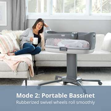 Chicco Close to You Bassinet, Adjustable & Portable