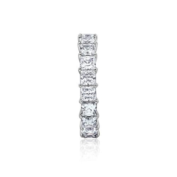 Amazon Essentials Sterling Silver Princess Cut Ring