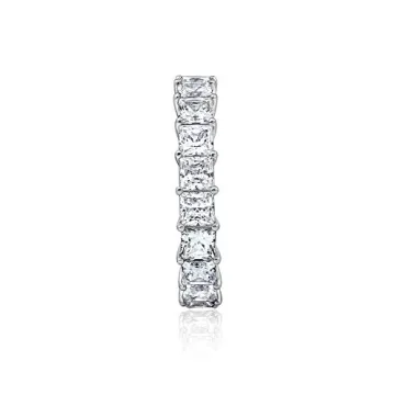 Amazon Essentials Sterling Silver Princess Cut Ring