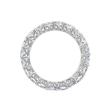 Amazon Essentials Sterling Silver Princess Cut Ring