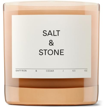 SALT & STONE Scented Candle | Aromatic & Long-Lasting