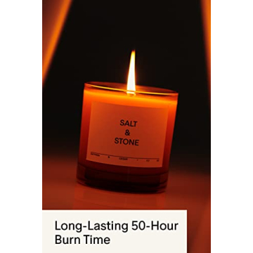 SALT & STONE Scented Candle | Aromatic & Long-Lasting