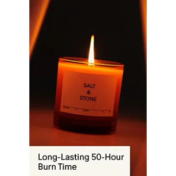 SALT & STONE Scented Candle | Aromatic & Long-Lasting