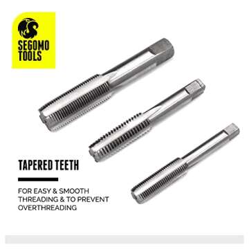 Hardened Alloy Steel Tap And Die Threaded Set - 110 Piece