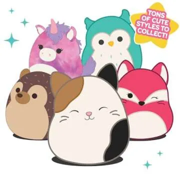 Squishmallows Manny the Snowman 10-Inch Plush Toy