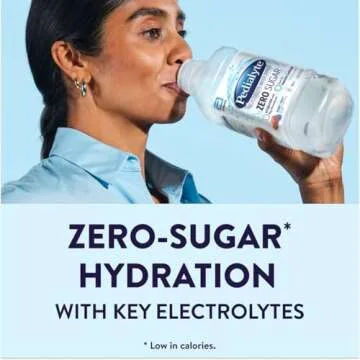Pedialyte Electrolyte Water Zero Sugar | Berry Frost Flavor