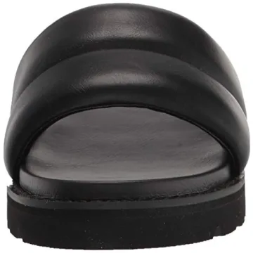 The Drop Women's Issi Quilted Flatform Sandal Black