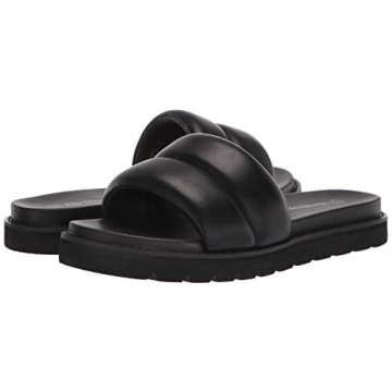 The Drop Women's Issi Quilted Flatform Sandal Black