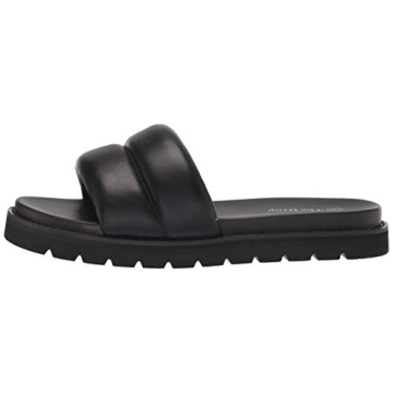 The Drop Women's Issi Quilted Flatform Sandal Black