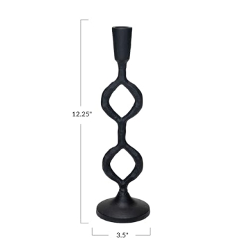 Elegant Bloomingville Black Taper Candle Holder for Home