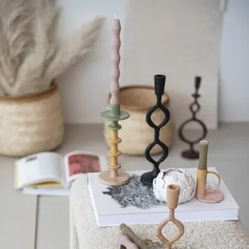 Elegant Bloomingville Black Taper Candle Holder for Home