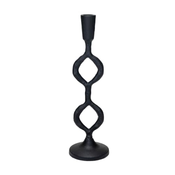 Elegant Bloomingville Black Taper Candle Holder for Home