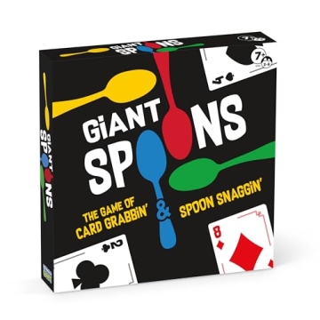 Giant Spoons, Card Games for Kids - Spoons Game, Deck of Cards, Fun Family Games for Kids and Adults...