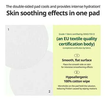 GOODAL Heartleaf Calming Toner Pad for All Skin Types, Houttuynia Cordata Intense Calming Care, Deeply Moisturizing, Instantly Hydrating, and Toning