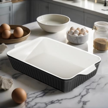 DOWAN 9x13-Inch Casserole Dish for Versatile Baking