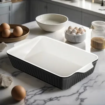DOWAN 9x13-Inch Casserole Dish for Versatile Baking