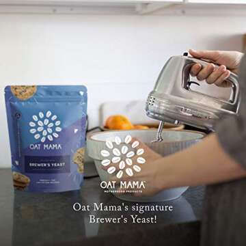 Oat Mama Lactation Brewer’s Yeast Powder | Breastfeeding Essential