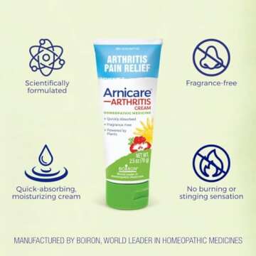 Boiron Arnicare Arthritis Cream for Fast Joint Relief
