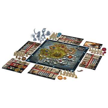 Blood Rage Viking Battle Strategy Game for Ages 14+