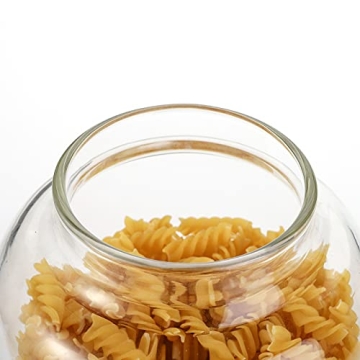 Large Glass Food Storage Jars with Airtight Lids