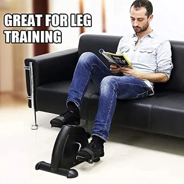 AGM Mini Exercise Bike for Arms and Legs - Compact & Quiet Fitness