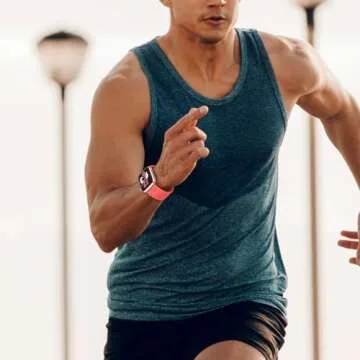 Silicone Braided Solo Loop Compatible with Apple Watch Band 38mm 40mm 41mm 42mm 44mm 45mm 46mm 49mm, Stretchy Elastic Sport Strap Compatible for iWatch Series 10/9/8/7/6/5/4/3/2/1/SE/Ultra/Ultra 2