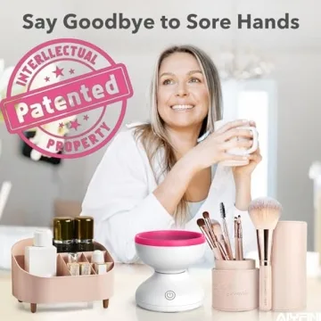 Alyfini Makeup Brush Cleaner - Quick & Easy Brush Hygiene