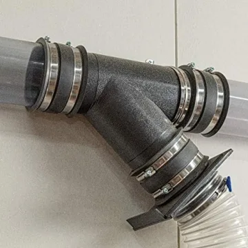 POWERTEC Dust Control Flex Cuff for 4 Inch Dust Collection