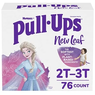Pull-Ups New Leaf Girls' Disney Frozen Potty Training Pants for Comfortable Training