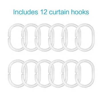 ArtSocket Shower Curtain Mid Iconic Atomic Starbursts Century Modern Sputnik Palm Springs Home Bathroom Decor Polyester Fabric Waterproof 72 x 72 Inches Set with Hooks