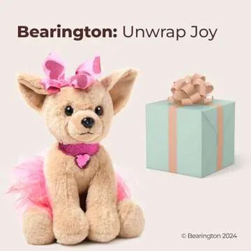 Bearington Chichi Chihuahua Plush Animal - Perfect for Kids