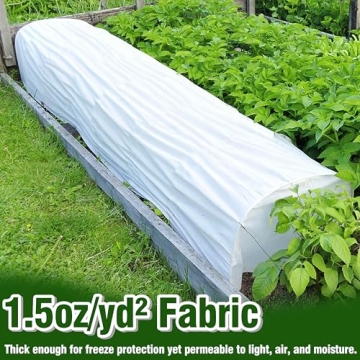 Gardzen Thicker Plant Covers 1.5oz, 10ft x 30ft