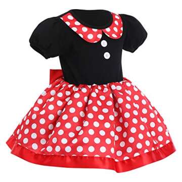 Baby Girls Polka Dots Costume Princess Dress for Every Occasion
