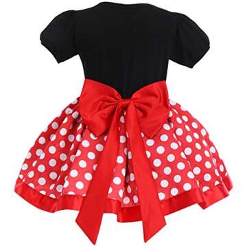 Baby Girls Polka Dots Costume Princess Dress for Every Occasion