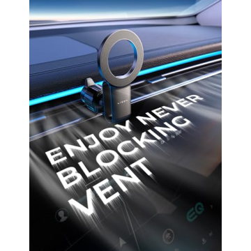 LISEN MagSafe Car Mount - Secure Magnetic Phone Holder