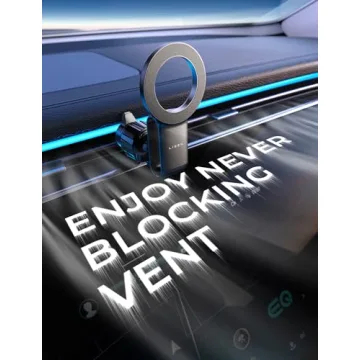 LISEN MagSafe Car Mount - Secure Magnetic Phone Holder