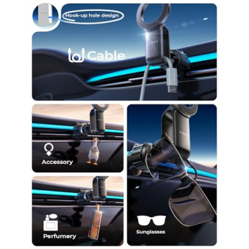 LISEN MagSafe Car Mount - Secure Magnetic Phone Holder