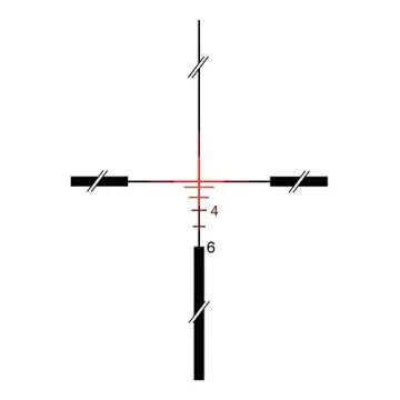 Trijicon ACOG 4x32 Scope with Red Crosshair Optics