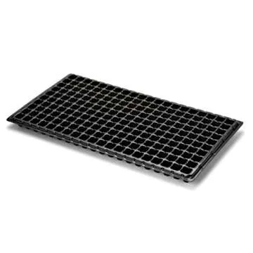 Bootstrap Farmer 200 Cell w/ 1020 Flat Seedling Starter Trays Extra Strength 5 Pack Combo - Seed Planting Insert Plug Tray, Soil & Hydroponics Plant Growing Plugs