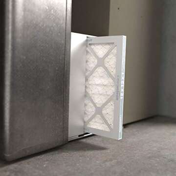 Amazon Basics 12x12x1 Air Filter 6 Pack, Merv 8 AC Furnace Filters