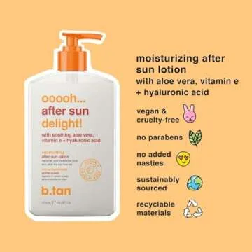 B.TAN After Sun Lotion | Aloe Vera & Hydrating Relief