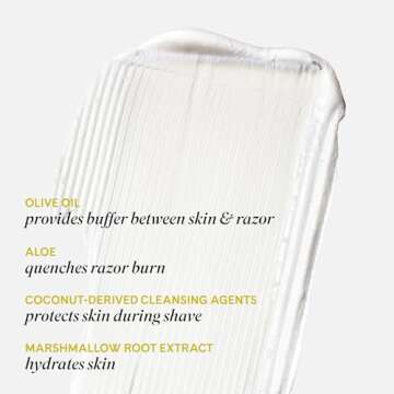 Fur Shave Cream: Moisturizing Shave Cream Soothes Skin and Reduces Bumps and Irritation - 5 OZ