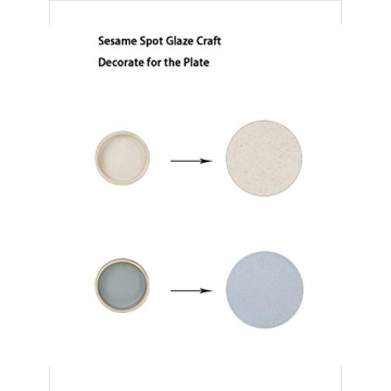 MDZF Sweet Home Porcelain Sauce Dishes Set of 4 for Dips