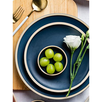 MDZF Sweet Home Porcelain Sauce Dishes Set of 4 for Dips