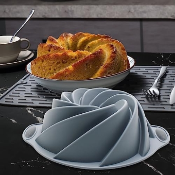 Tongjude 46 Piece Non-Stick Silicone Bakeware Set