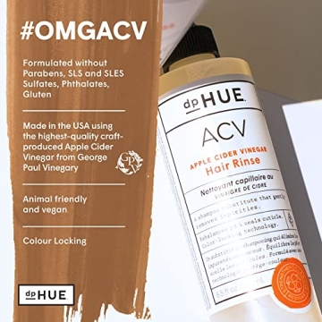 dpHUE Apple Cider Vinegar Hair Rinse for All Hair Types