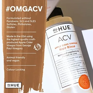 dpHUE Apple Cider Vinegar Hair Rinse for All Hair Types